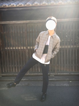 「RAGEBLUE（レイジブルー）のアイテム（その他アウター）」を使った、takumiさん（メンズ・180cm）の冬コーディネート