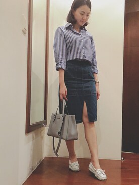 「TABOO（タブー）のアイテム」を使った、Clare lee さん（レディース・170cm）の春コーディネート