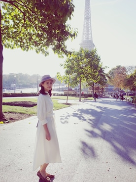 「TABOO（タブー）のアイテム」を使った、Clare lee さん（レディース・170cm）の秋コーディネート