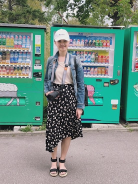 「travel」｜「アイテム（ジャケット/アウター）」を使った、Clare lee さん（レディース・170cm）の夏コーディネート