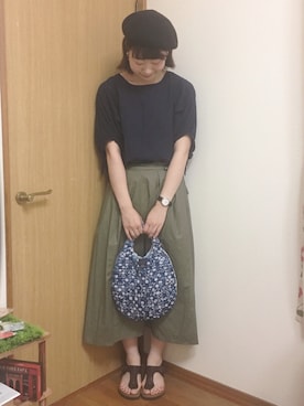 めぐもぐ。さん(レディース・165cm)の夏コーディネート