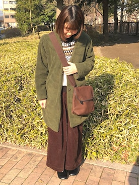 めぐもぐ。さん（レディース・165cm）の冬コーディネート