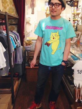 「バレンタイン」｜tomaさん（メンズ・169cm）の冬コーディネート