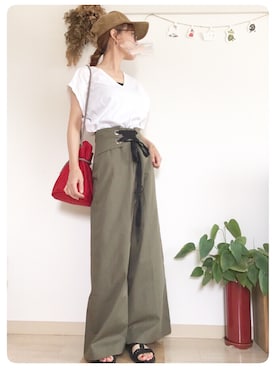 tomoさん（レディース・153cm）の夏コーディネート