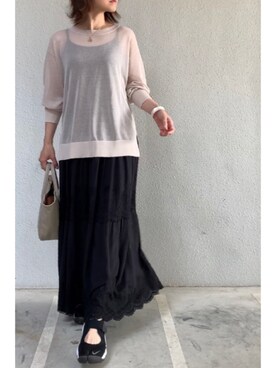 tomoさん（レディース・153cm）の夏コーディネート