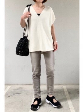 tomoさん(レディース・153cm)の夏コーディネート