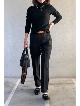 「Felisi（フェリージ）のアイテム」を使った、tomoさん（レディース・153cm）の冬コーディネート