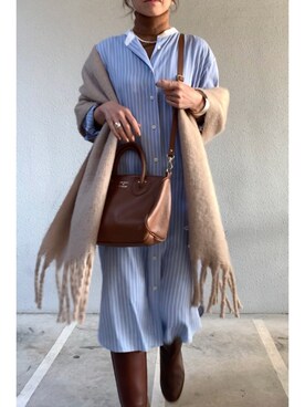 tomoさん（レディース・153cm）の冬コーディネート