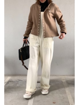 tomoさん（レディース・153cm）の冬コーディネート