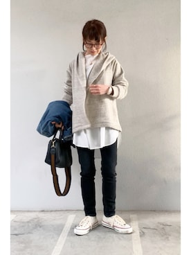 tomoさん（レディース・153cm）の冬コーディネート