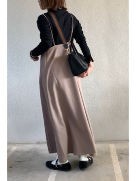 「VICTORIA（ヴィクトリア）のアイテム」を使った、tomoさん（レディース・153cm）の冬コーディネート