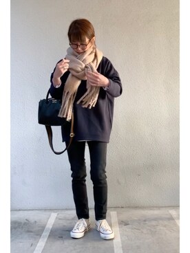 tomoさん（レディース・153cm）の冬コーディネート