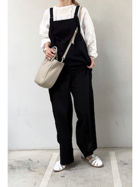 「SLOBE IENA（スローブイエナ）のアイテム（リング）」を使った、tomoさん（レディース・153cm）の春コーディネート