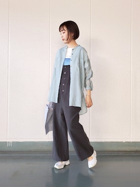 ハヅキさん（レディース・165cm）の春コーディネート