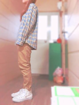 「hiromichi BY HIROMICHI NAKANO（ヒロミチ バイ ヒロミチナカノ）のアイテム」を使った、moekaさん（レディース・159cm）の秋コーディネート