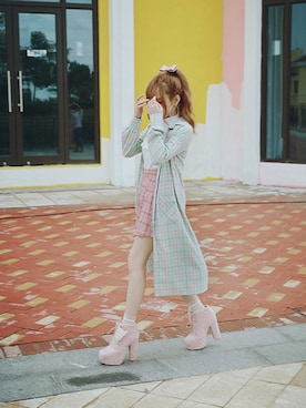 Bobon21さん（レディース・155cm）の冬コーディネート