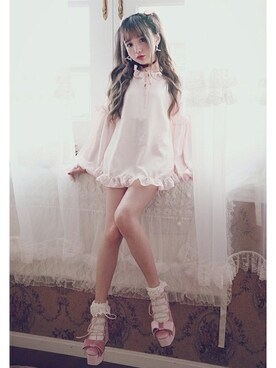 「チビーズ✳︎」｜Bobon21さん（レディース・155cm）の春コーディネート