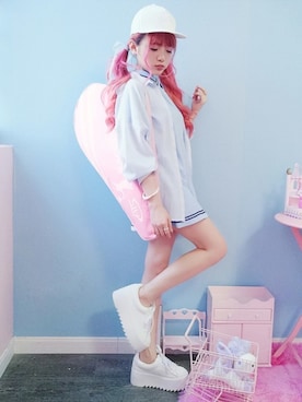 Bobon21さん（レディース・155cm）の夏コーディネート