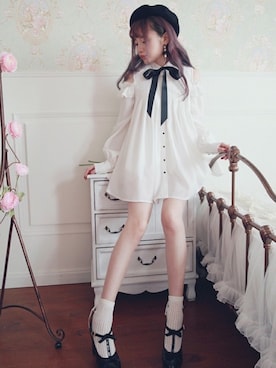 「Bobon21（ボボンニジュウイチ）のアイテム（その他）」を使った、Bobon21さん（レディース・155cm）の夏コーディネート