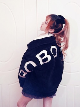 「Bobon21（ボボンニジュウイチ）のアイテム（ジャケット/アウター）」を使った、Bobon21さん（レディース・155cm）の秋コーディネート