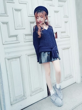 Bobon21さん（レディース・155cm）の秋コーディネート