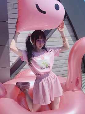 「ボボンニジュウイチ」｜「アイテム（その他）」を使った、Bobon21さん（レディース・155cm）の秋コーディネート
