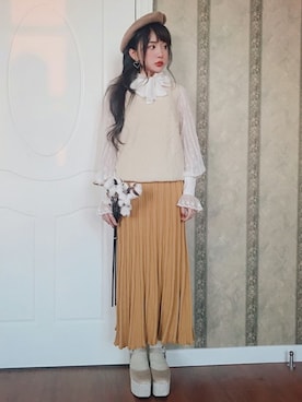 Bobon21さん（レディース・155cm）の秋コーディネート