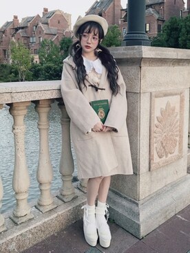 「ボボンニジュウイチ」｜「アイテム（ジャケット/アウター）」を使った、Bobon21さん（レディース・155cm）の秋コーディネート