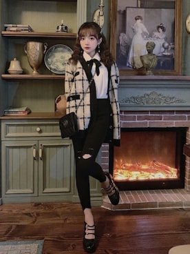 Bobon21さん(レディース・155cm)の秋コーディネート