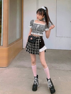 Bobon21さん（レディース・155cm）の夏コーディネート