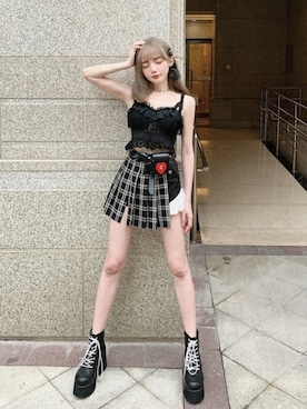 Bobon21さん（レディース・155cm）の夏コーディネート