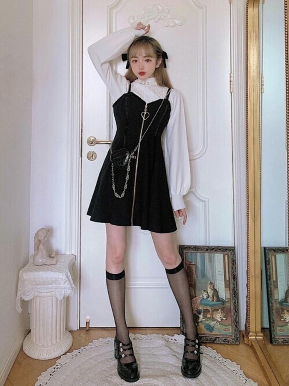Bobon21（ボボンニジュウイチ）の「甘辛MIXフロントZIP