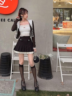 「ボボンニジュウイチ」｜Bobon21さん（レディース・155cm）の春コーディネート