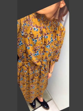 「アイテム（イヤリング）」を使った、RAMAさん（レディース・160cm・20代）の秋コーディネート