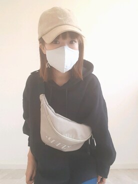 「ベージュ小物」｜noyuさん（レディース・158cm）の冬コーディネート
