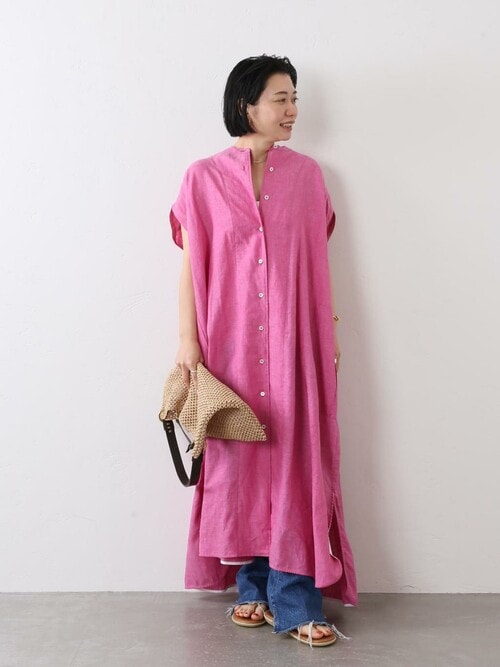 Haruna Spick Span 渋谷ヒカリエshinqs店 Spick Spanのワンピースを使ったコーディネート Wear