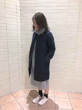 「アイラブCONVERSE」｜＊＊yuuuuu＊＊さん（レディース・161cm）の冬コーディネート