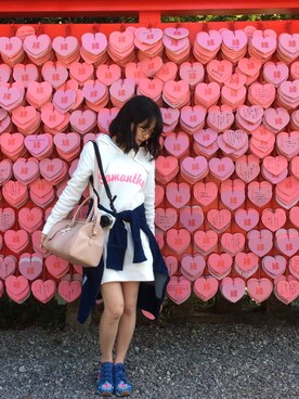 「サマンサタバサ」｜「アイテム（ワンピース/ドレス）」を使った、kannaさん（レディース・149cm）の秋コーディネート