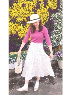 anna.さん（レディース・162cm）の春コーディネート