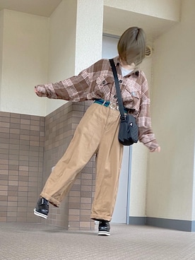 るる 🥦低身長コーデ🥬さん（レディース・149cm）の春コーディネート