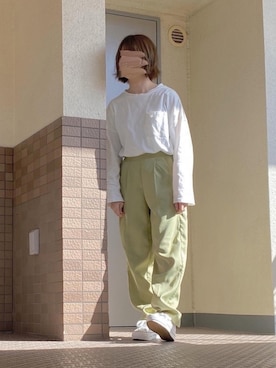 「アイテム（その他）」を使った、るる 🥦低身長コーデ🥬さん（レディース・149cm・10代）の春コーディネート