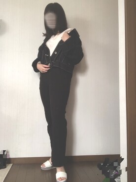 「AS as know as（エーエス アズノウアズ）のアイテム（ジャケット/アウター）」を使った、sakiさん（レディース・160cm）の秋コーディネート