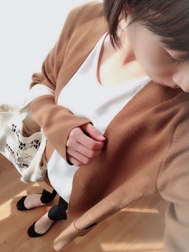 「シンプルおしゃれが好き」｜まちゃさん（レディース・151cm）の秋コーディネート