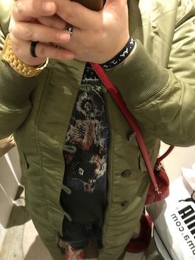 「ALIVE（アライブ）のアイテム」を使った、にゃー✌︎('ω'✌︎ )さん（レディース・160cm）の冬コーディネート