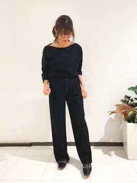 「SET UP」｜「アイテム（アクセサリー）」を使った、もっちさん（レディース・156cm）の春コーディネート
