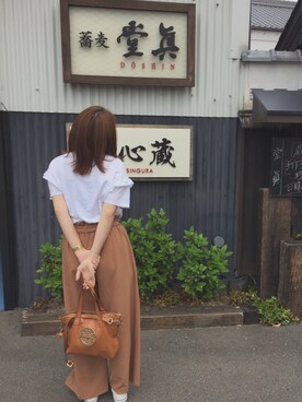 「蕎麦」｜yuiyanyanさん（レディース・162cm）の春コーディネート