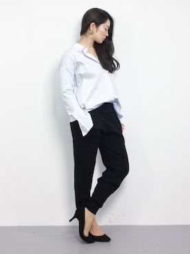 飯田有衣さん（レディース・161cm）の冬コーディネート