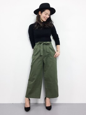 飯田有衣さん（レディース・161cm）の春コーディネート