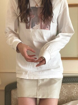 「MEME（ミーム）のアイテム」を使った、yukiさん（レディース・158cm）の春コーディネート