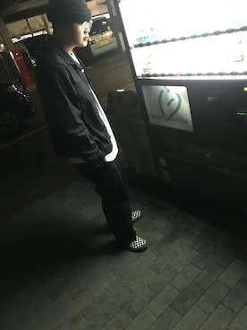 「NOAH（ノア）のアイテム（ニットキャップ/ビーニー）」を使った、hayashuさん（メンズ・172cm）の秋コーディネート